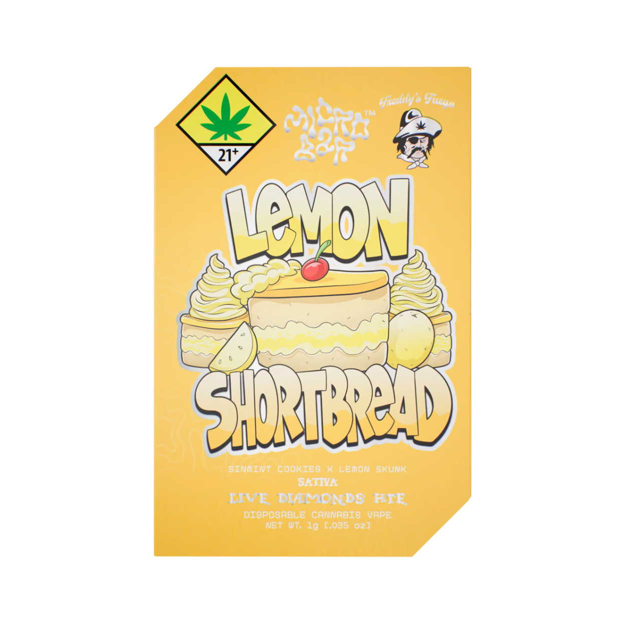 Lemon Shortbread (Sativa) - 1g