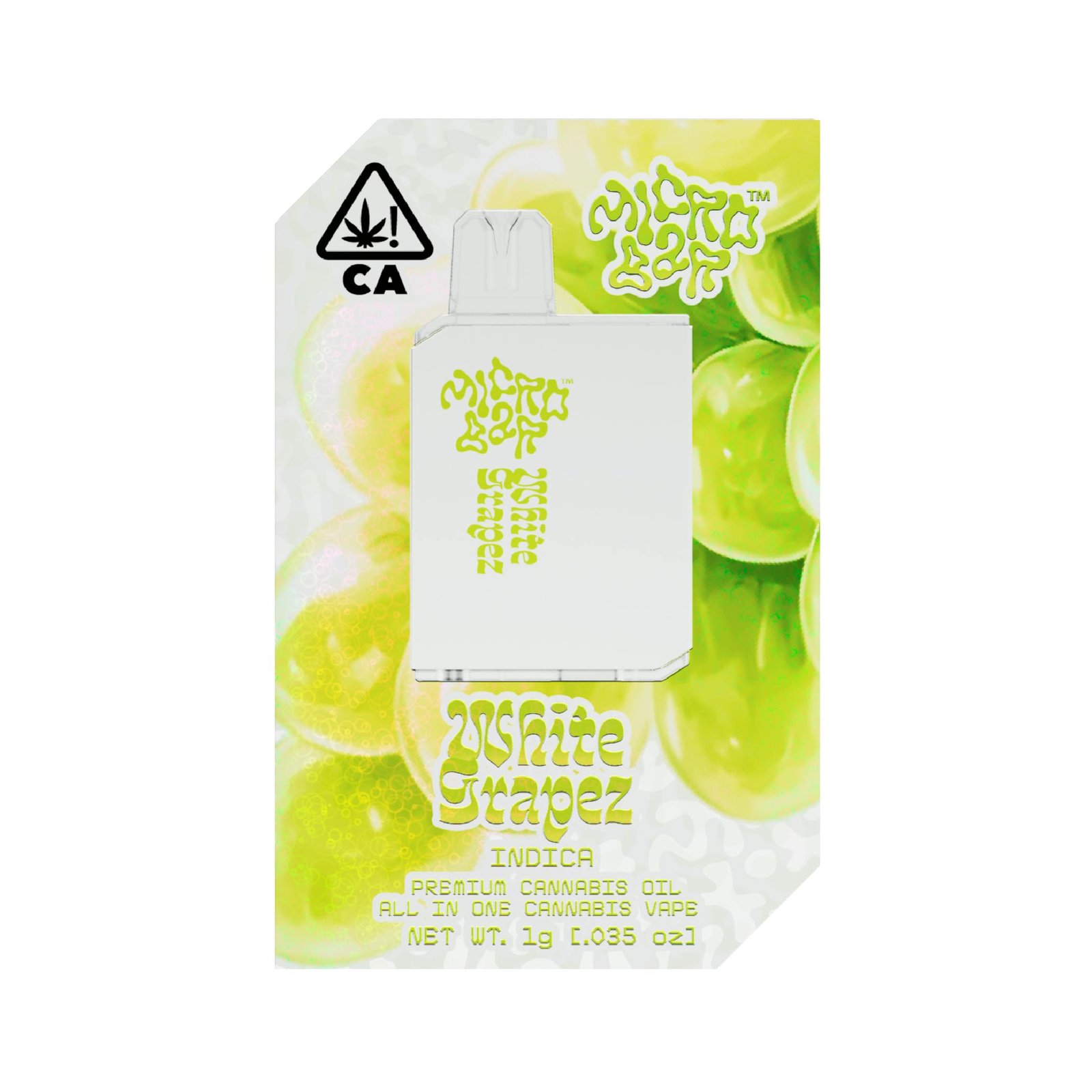 Micro Bar - 1g AIO - White Grapez